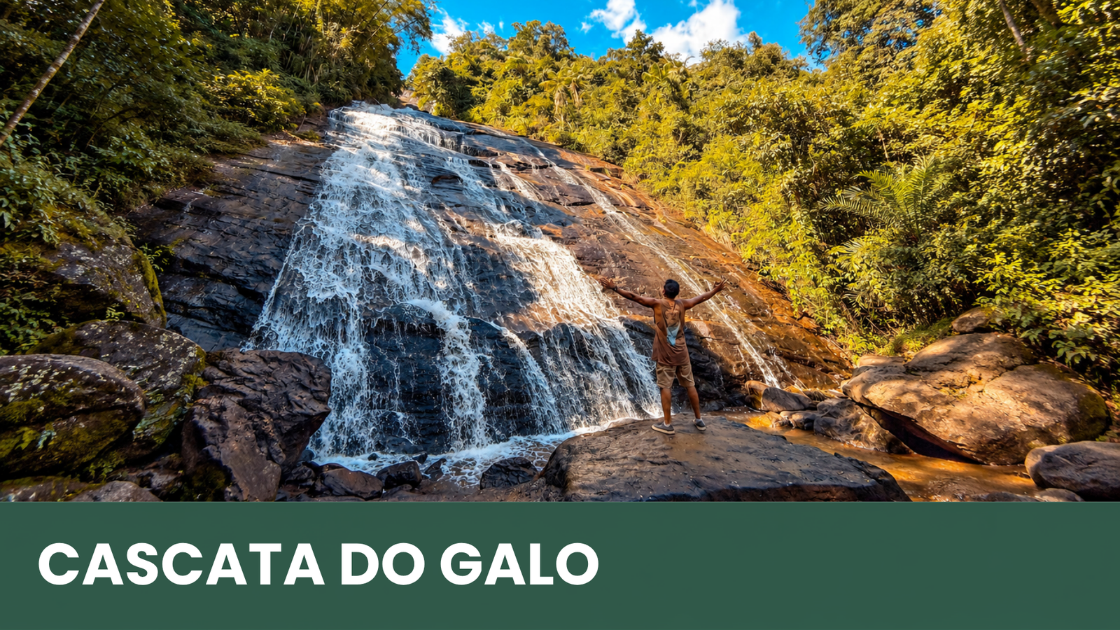 Cascata do Galo em Domingos Martins