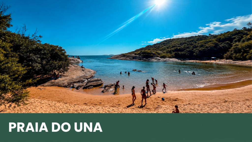 Praia do Una em Guarapari