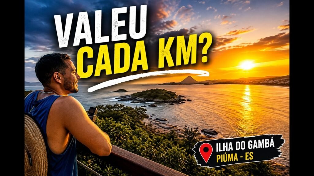 Mirante da Ilha do Gambá em Piúma