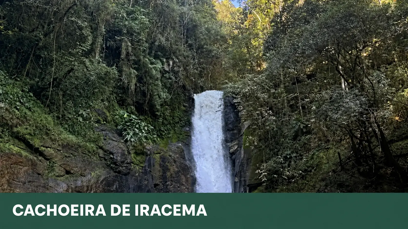 Cachoeira de Iracema em Alfredo Chaves